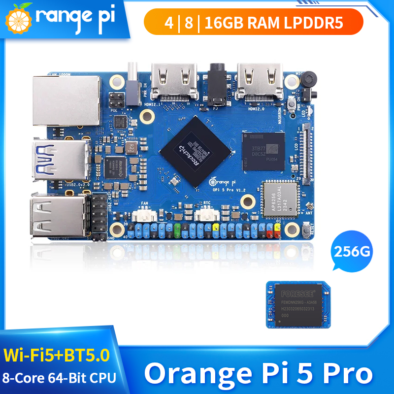 Orange Pi 5 Plus 16Gb - Orange Pi 5 Pro 16 8