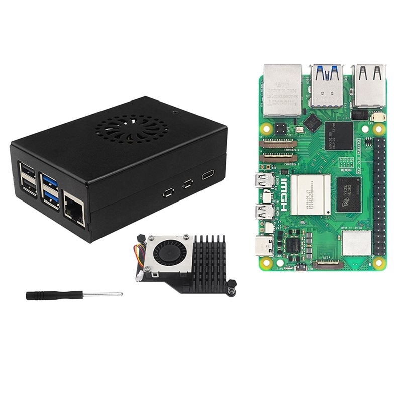 T23C For Irasptek Starter Kit  - Raspberry Pi 5 8Gb Board ulasan dan harga