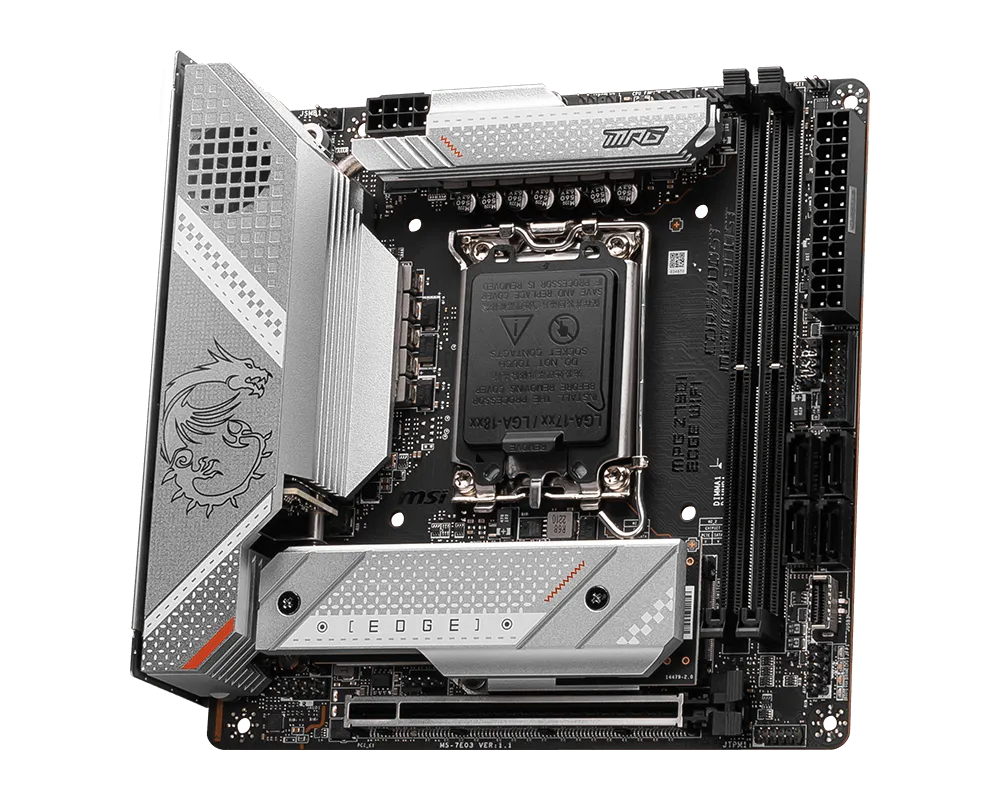 MSI MPG Z790I EDGE WIFI Mother - Lga1700 Itx Motherboard Ddr5 ulasan dan harga